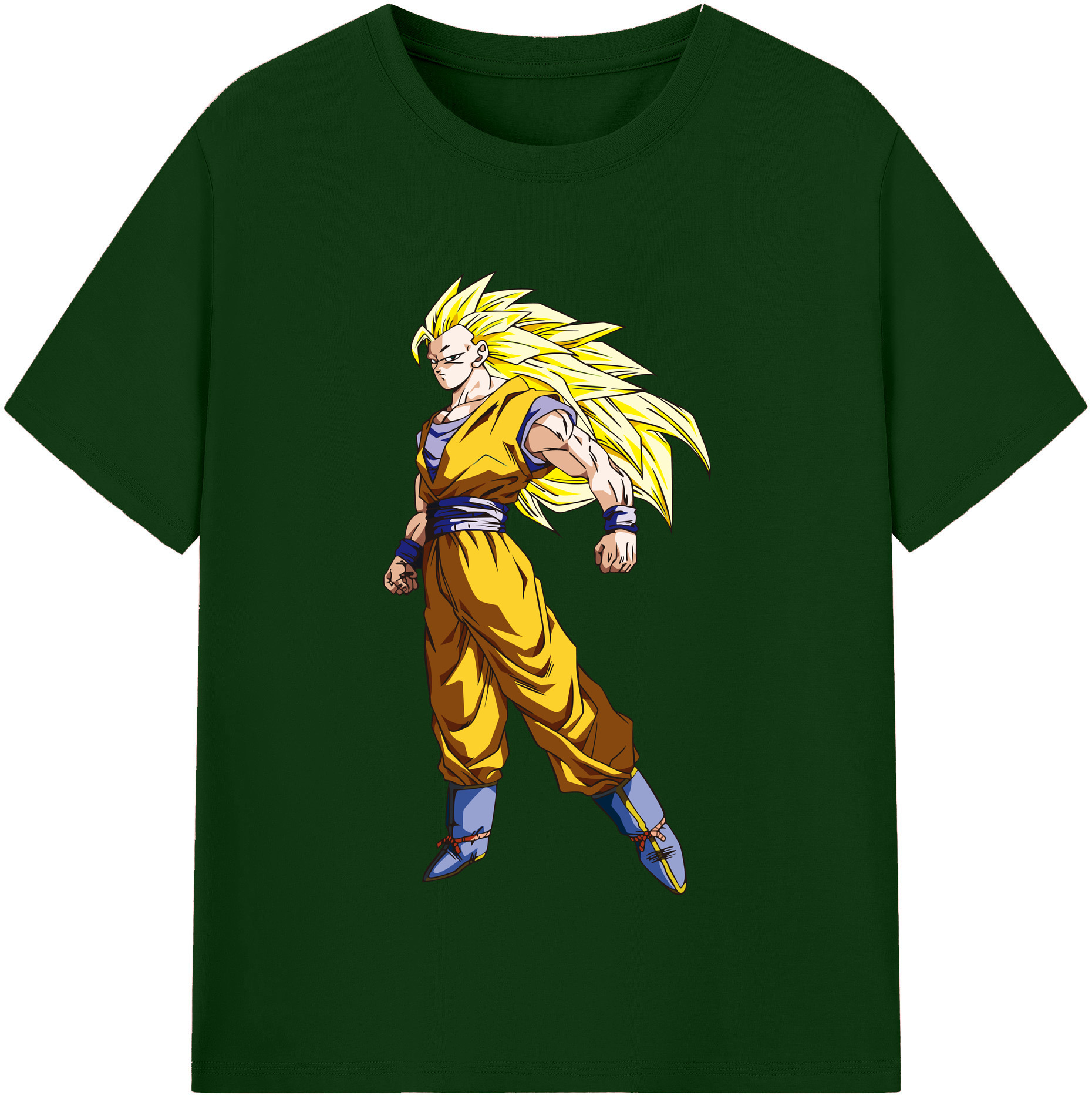 （画像用） ドラゴンボール 孫悟空（そん ごくう）Son Goku カカロット DRAGON BALL Kakarotto 綿100％半袖Tシャツ（フロントプリント）